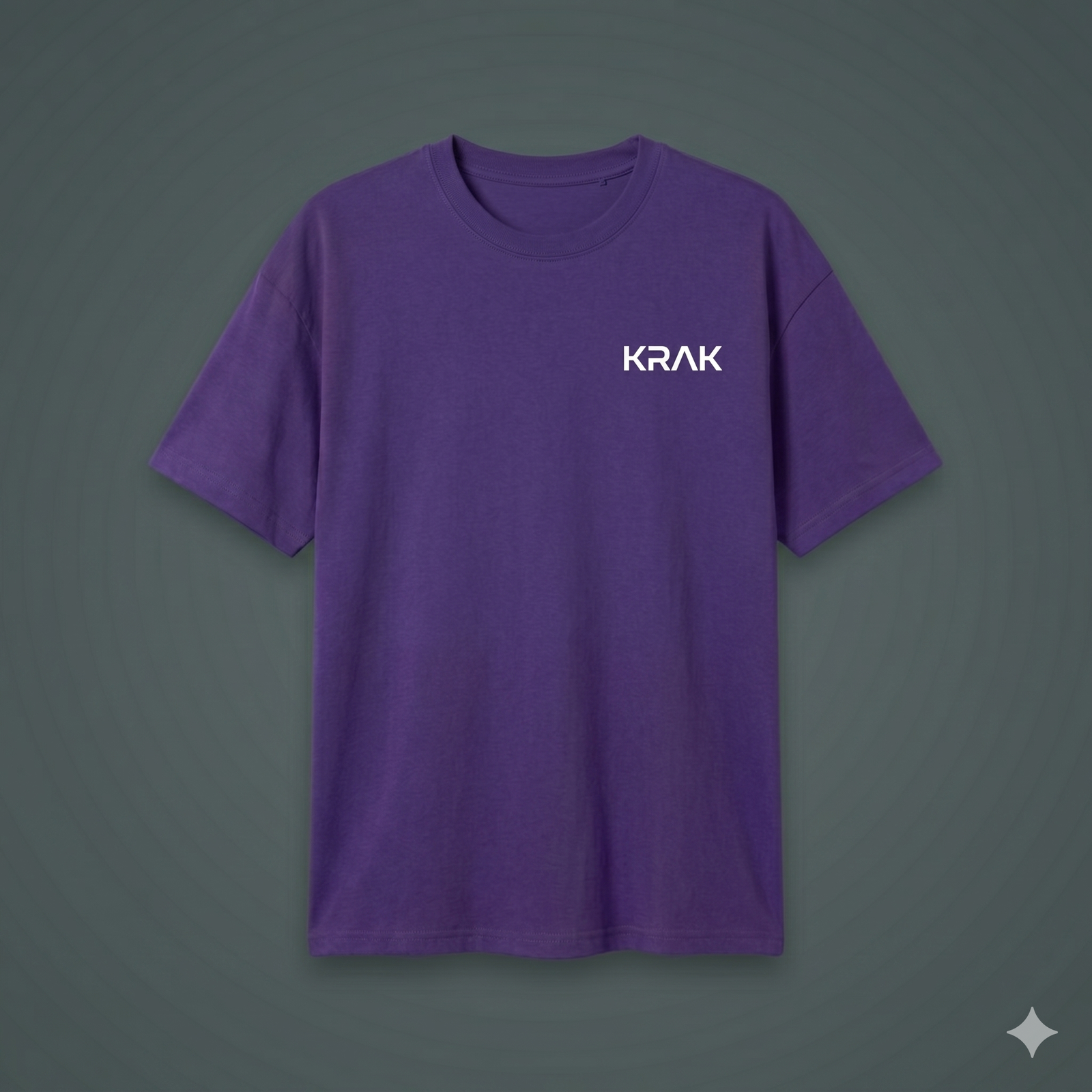 Remera Violeta Oversize Thunder
